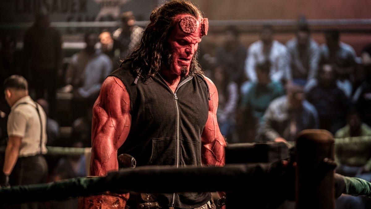 David Harbour, en un fotograma de ’Hellboy’ David Harbour, en un fotograma de ’Hellboy’