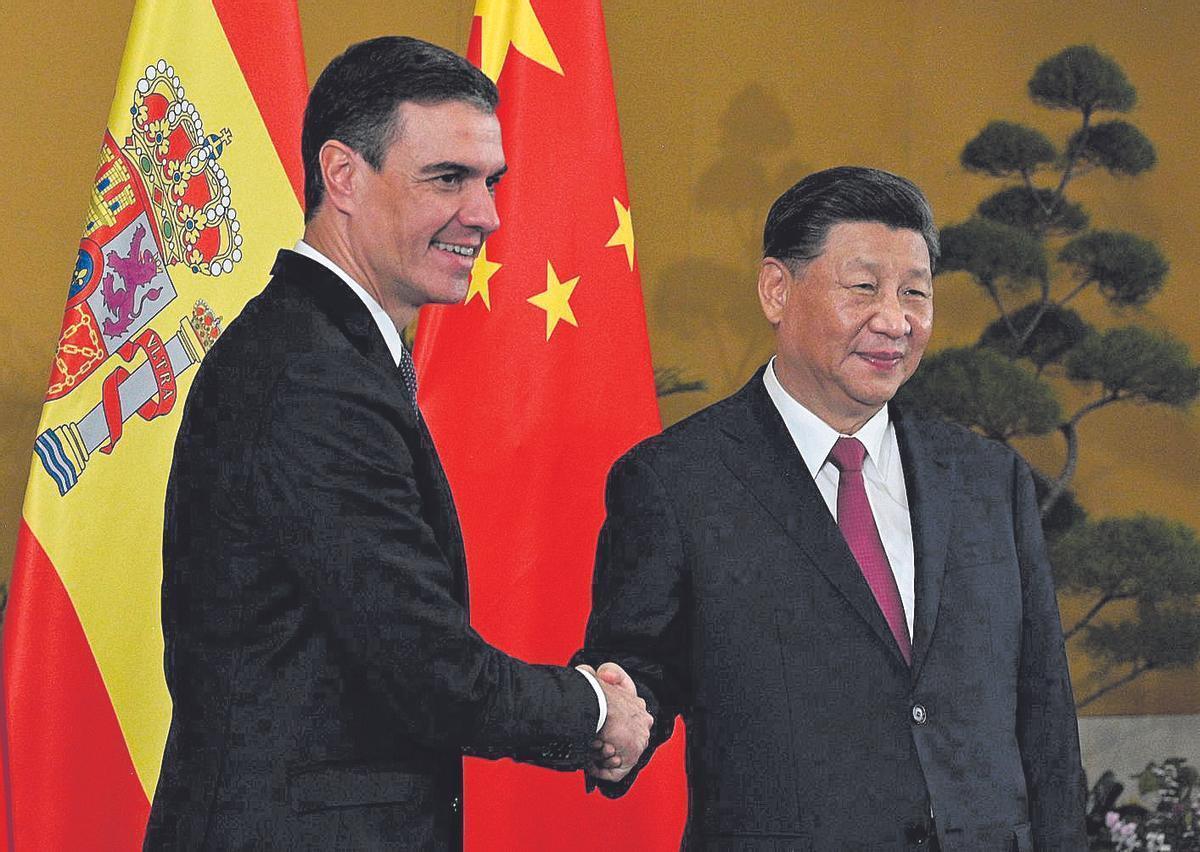 Xi se cita amb Sánchez