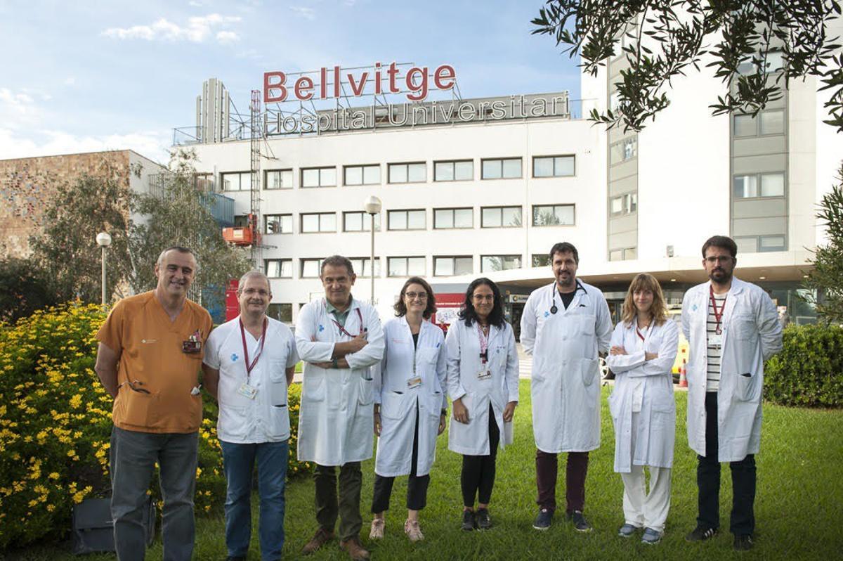 Imagen del grupo de expertos de la enfermedad de Erdheim-Chester, del Hospital del Bellvitge. 