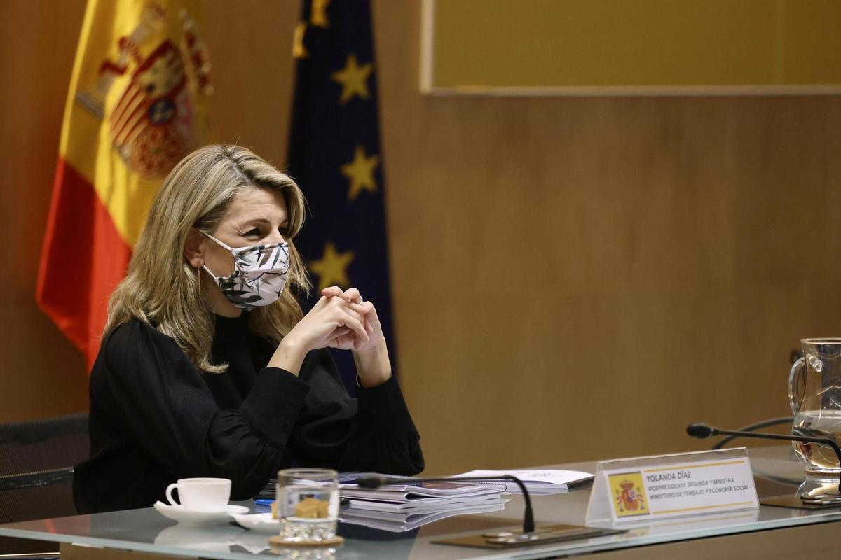 Yolanda Díaz, tras las palabras de Sánchez sobre Garzón: "Pediría que cuidemos la coalición"