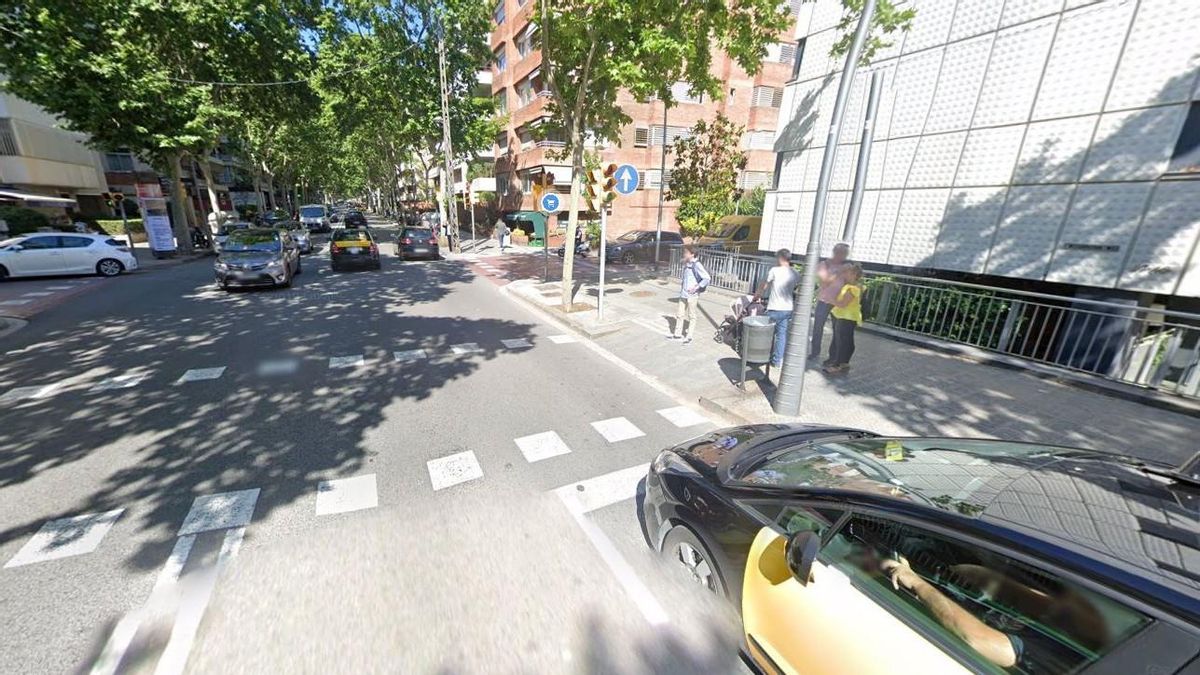 Cruce del paseo Bonanova donde ha sido atropellado el menor de 14 años que ha muerto este martes. Cruce del paseo Bonanova donde ha sido atropellado el menor de 14 años que ha muerto este martes.
