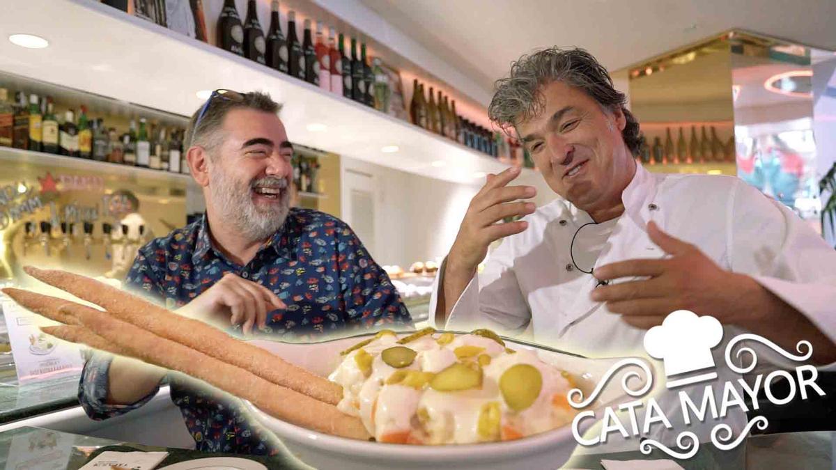 Cata Mayor: la mejor ensaladilla rusa de España, en el resturante Tapas 24, de Carles Abellan.