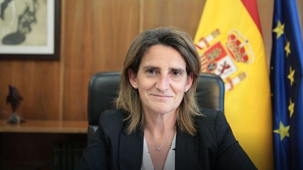 La vicepresidenta cuarta y ministra para la Transición Ecológica y el Reto Demográfico del Gobierno de España, Teresa Ribera.