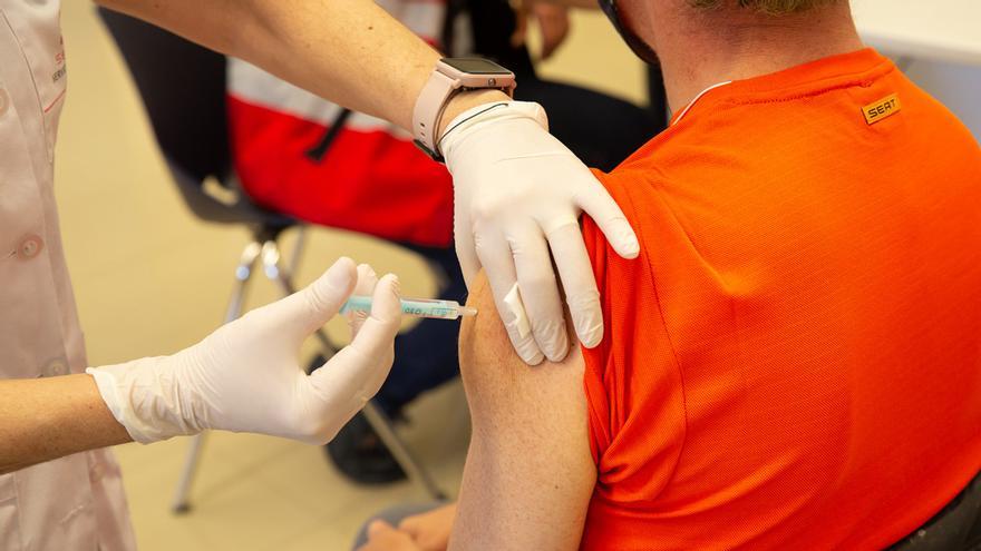 This is how mobile vaccination points work in Catalonia