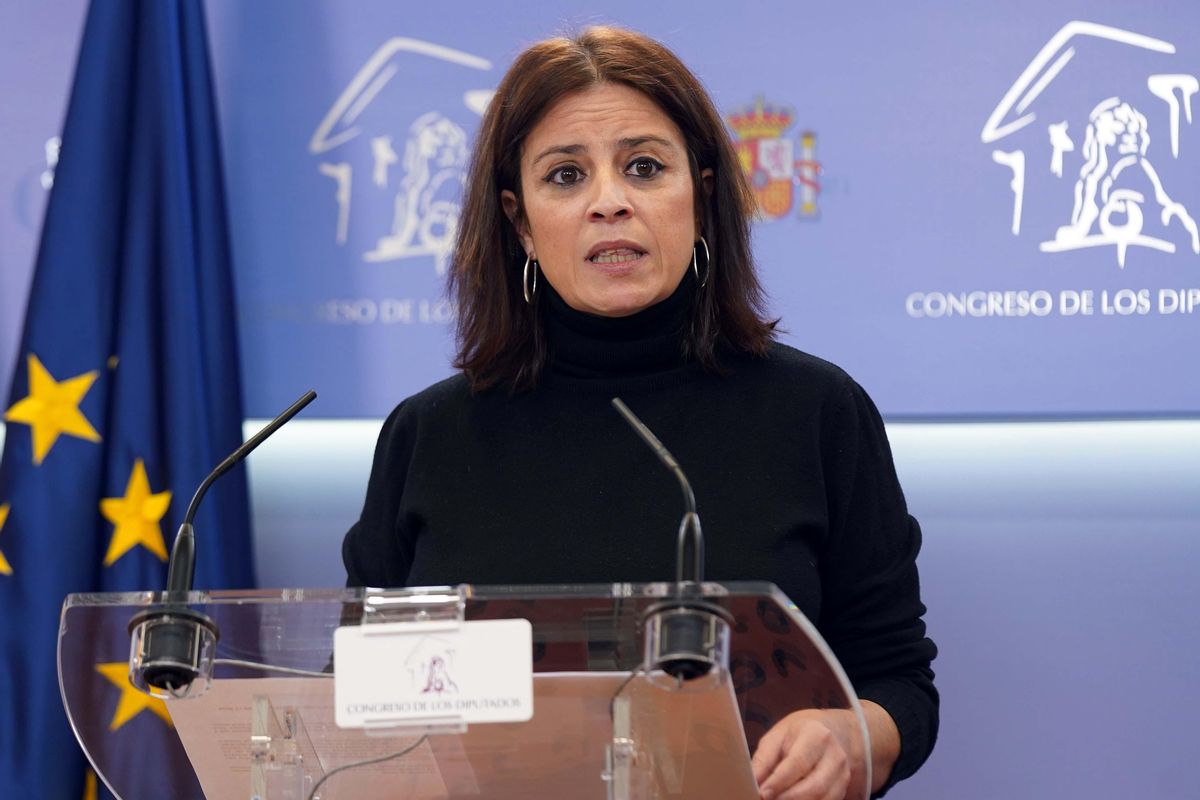 La portavoz del PSOE en el Congreso, Adriana Lastra, el pasado día 9. La portavoz del PSOE en el Congreso, Adriana Lastra, el pasado día 9.