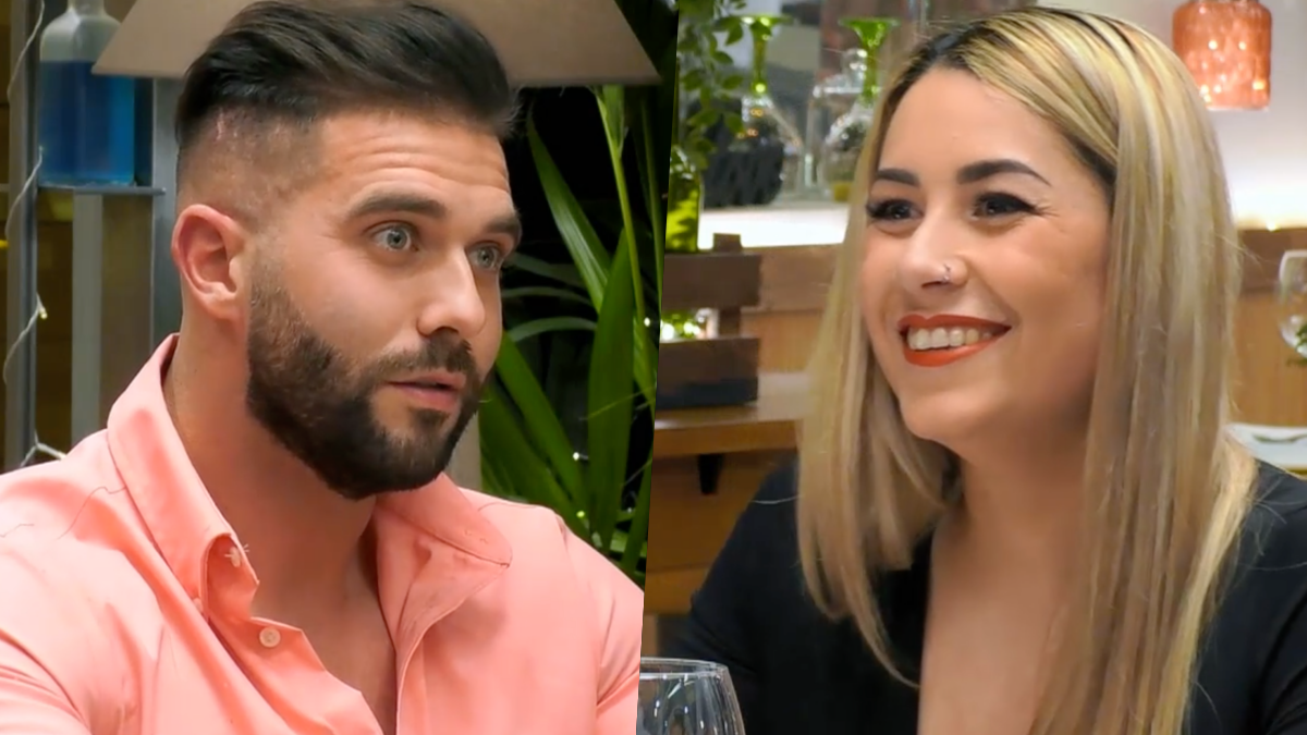 David y Sheila en ’First Dates’ David y Sheila en ’First Dates’