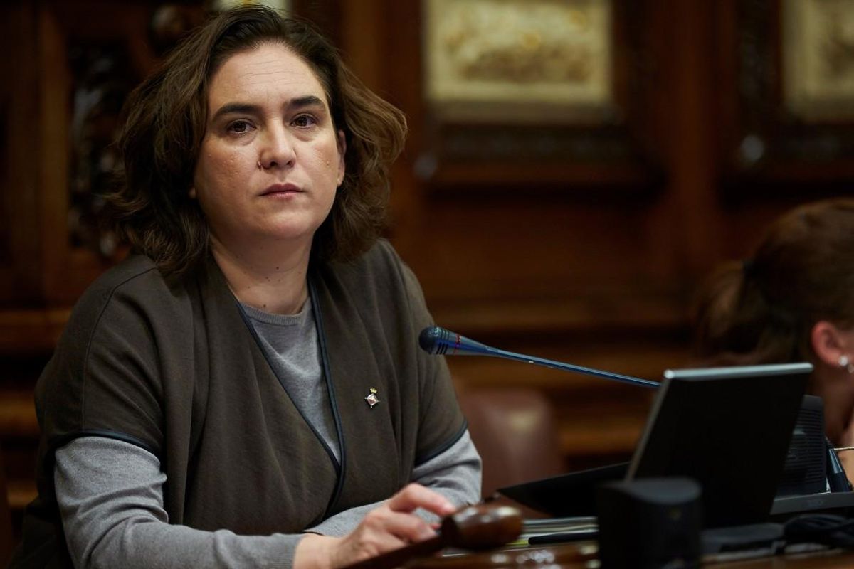 Ada Colau, alcaldesa Barcelona, durante el último pleno municipal previo a las elecciones del 21-D. Ada Colau, alcaldesa Barcelona, durante el último pleno municipal previo a las elecciones del 21-D.