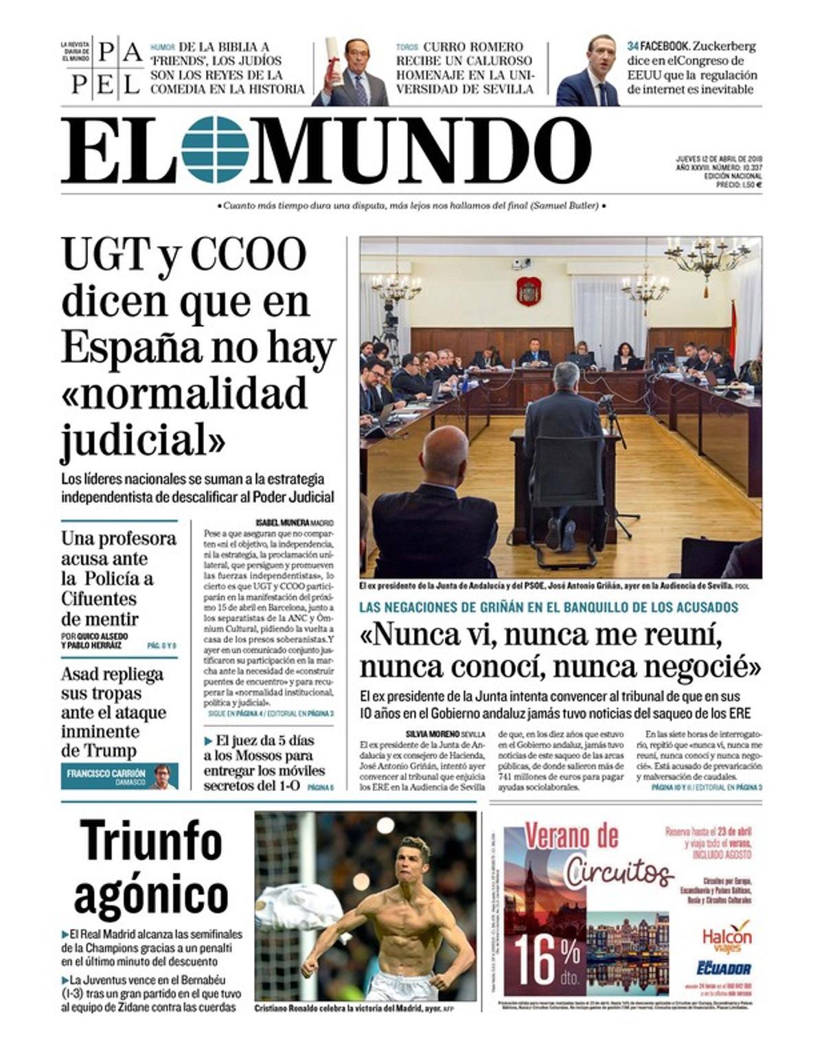 "La fiscalía quiere reclamar ahora a Puigdemont por conspiración" ('Ara')