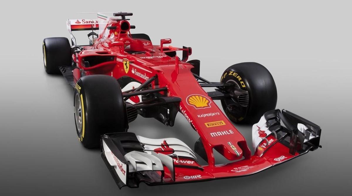 El nuevo Ferrari SF70H, presentado hoy de forma virtual.