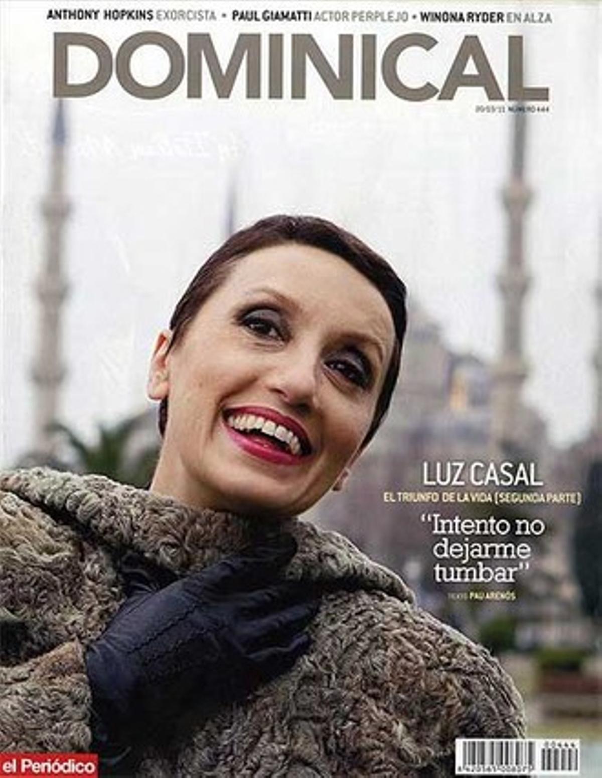 Luz Casal, protagonista en ’Dominical’ esta semana.