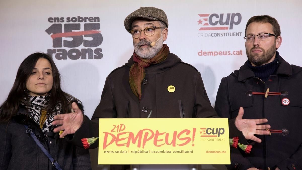 La CUP viatja a Brussel·les per negociar amb Puigdemont La CUP viatja a Brussel·les per negociar amb Puigdemont