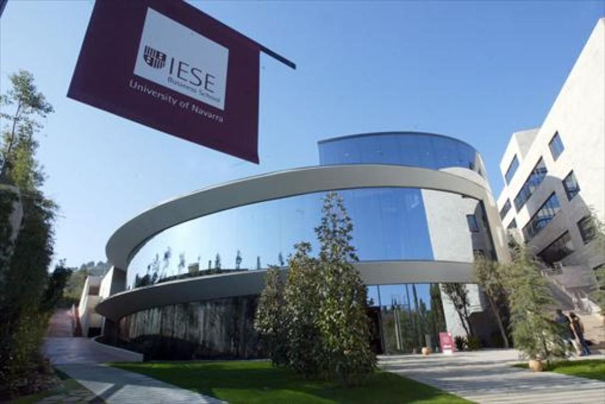 El Campus IESE, en Barcelona. El Campus IESE, en Barcelona.