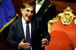El nuevo presidente del Senado de Italia, Ignazio La Russa.