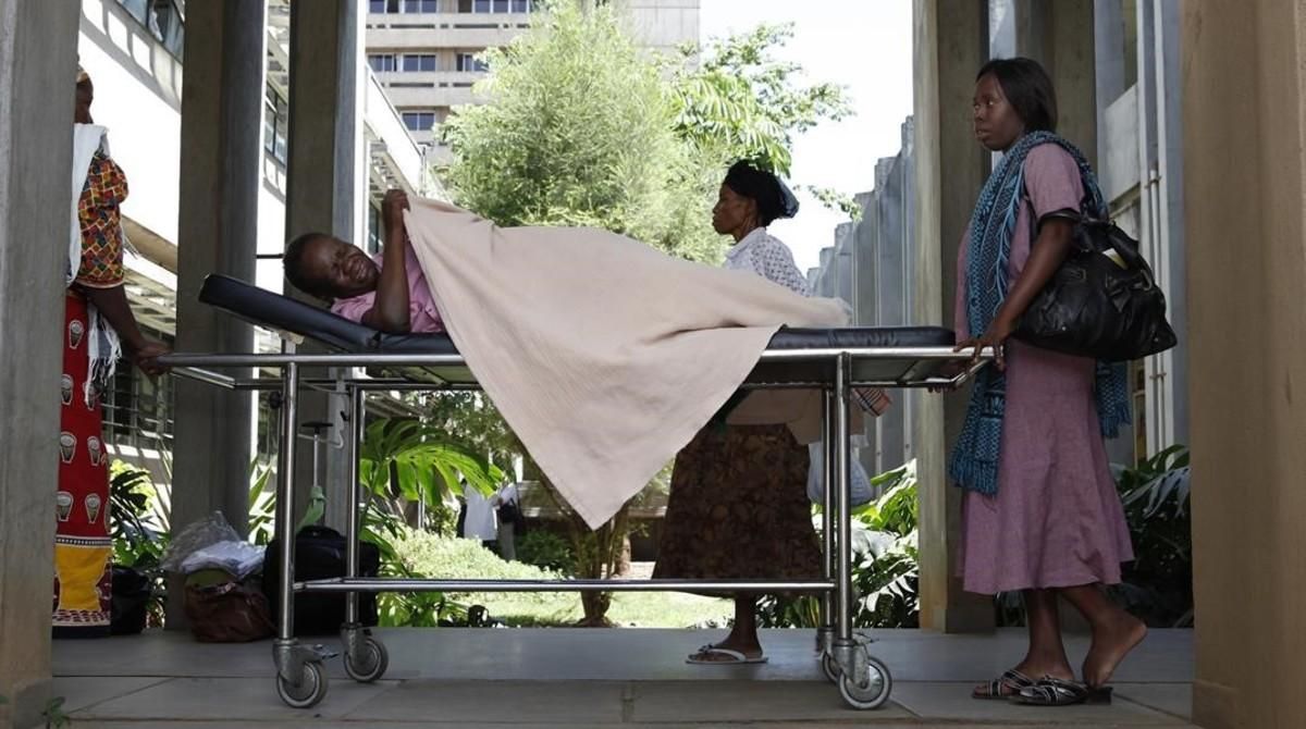 Un hospital en Nairobi (Kenia). Un hospital en Nairobi (Kenia).
