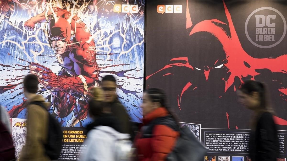 Ambiente en el Cómic Barcelona. Ambiente en el Cómic Barcelona.