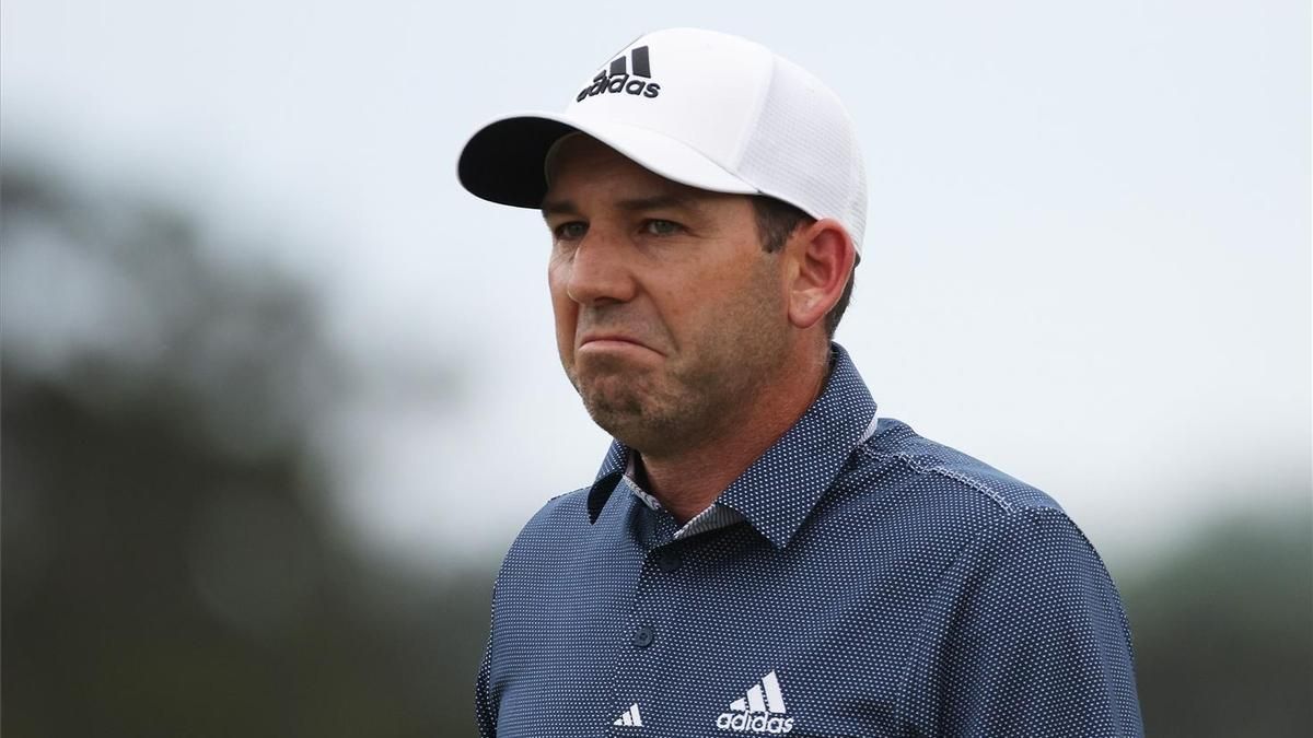 Sergio García, durante la segunda ronda del Masters. Sergio García, durante la segunda ronda del Masters.