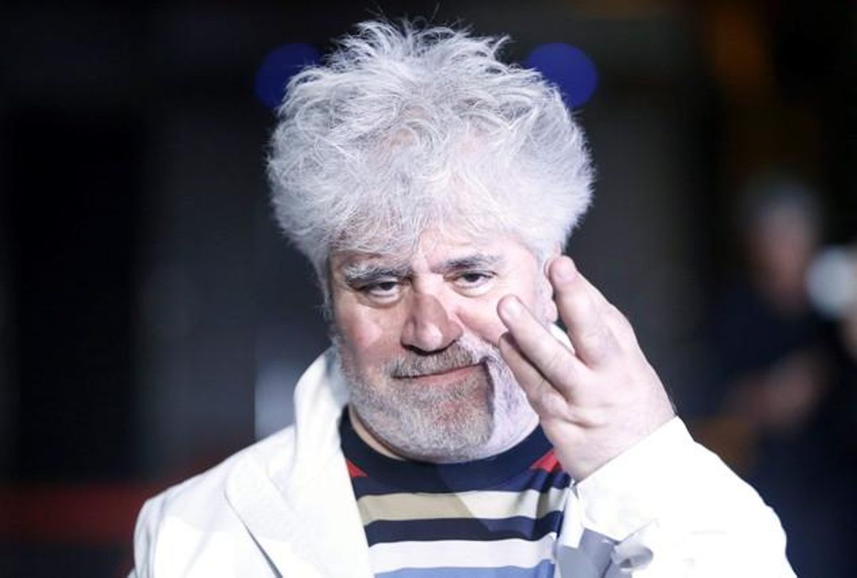 Almodóvar, en el Festival de Cine de Lyón, el pasado domingo. Almodóvar, en el Festival de Cine de Lyón, el pasado domingo.