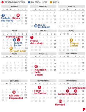 Calendario laboral de Sevilla del 2023 (con todos los festivos)