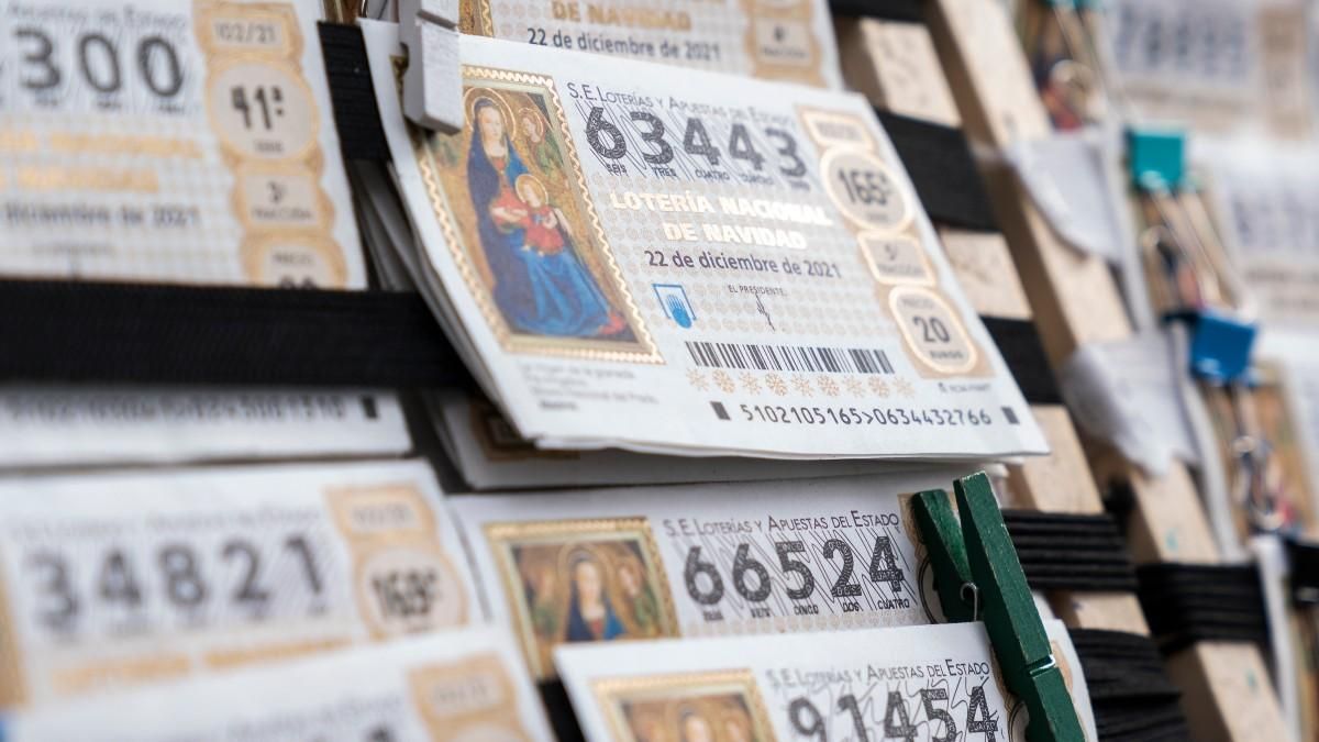 Décimos de la Lotería de Navidad 2021. Décimos de la Lotería de Navidad 2021.
