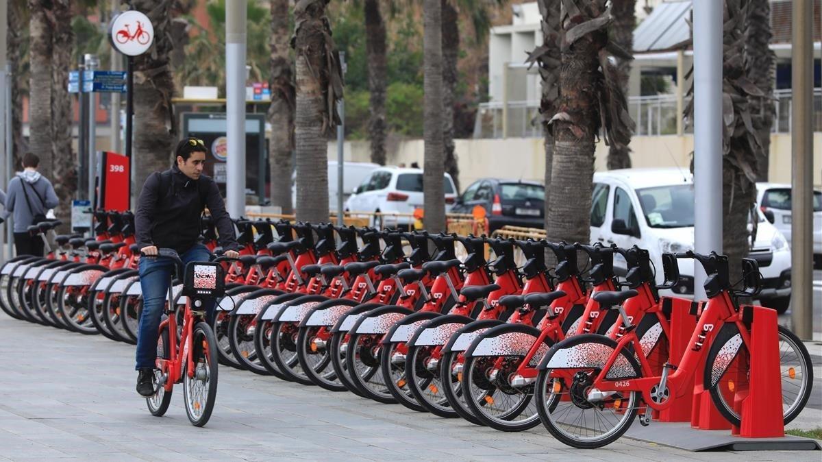 Barcelona reobre el Bicing amb mesures per evitar contagis