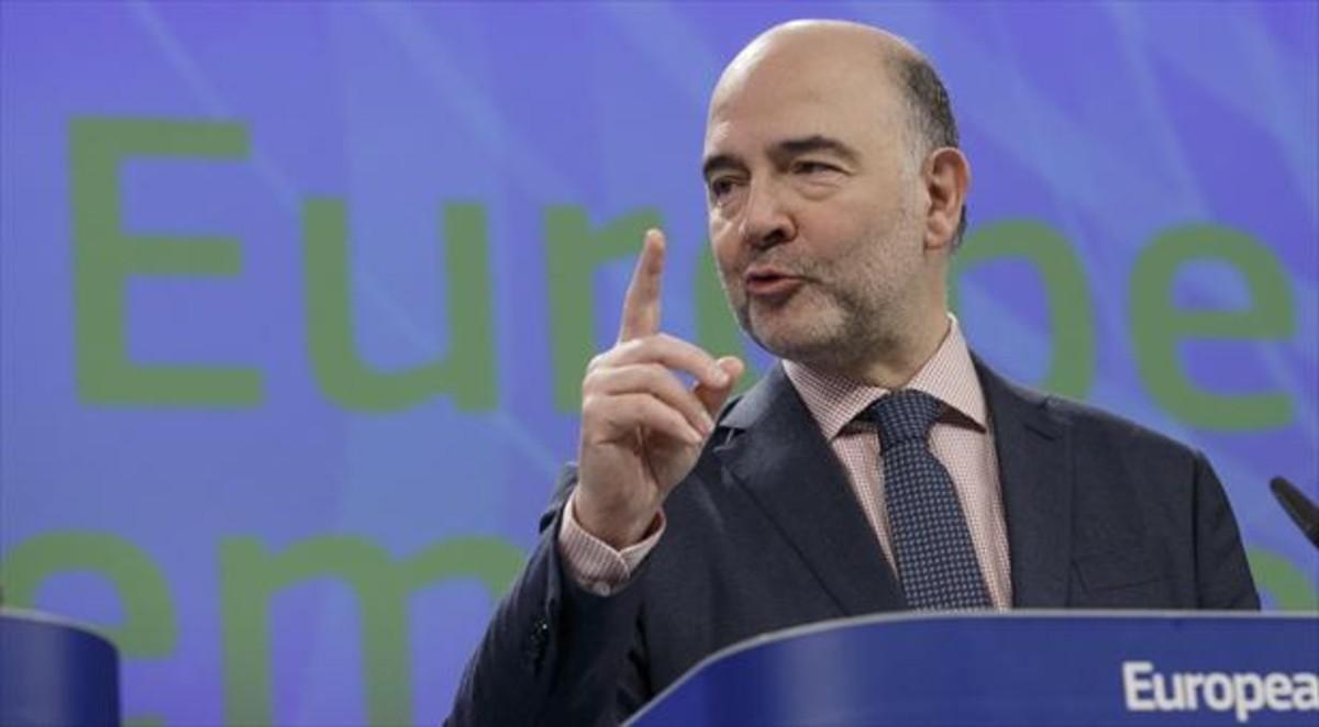 El eurocomisario de Economía y Asuntos Financieros, Pierre Moscovici.