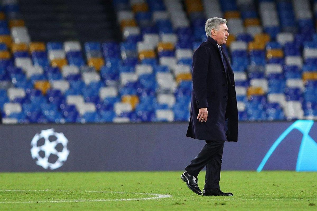 Ancelotti, en su último partido, este miércoles. Ancelotti, en su último partido, este miércoles.