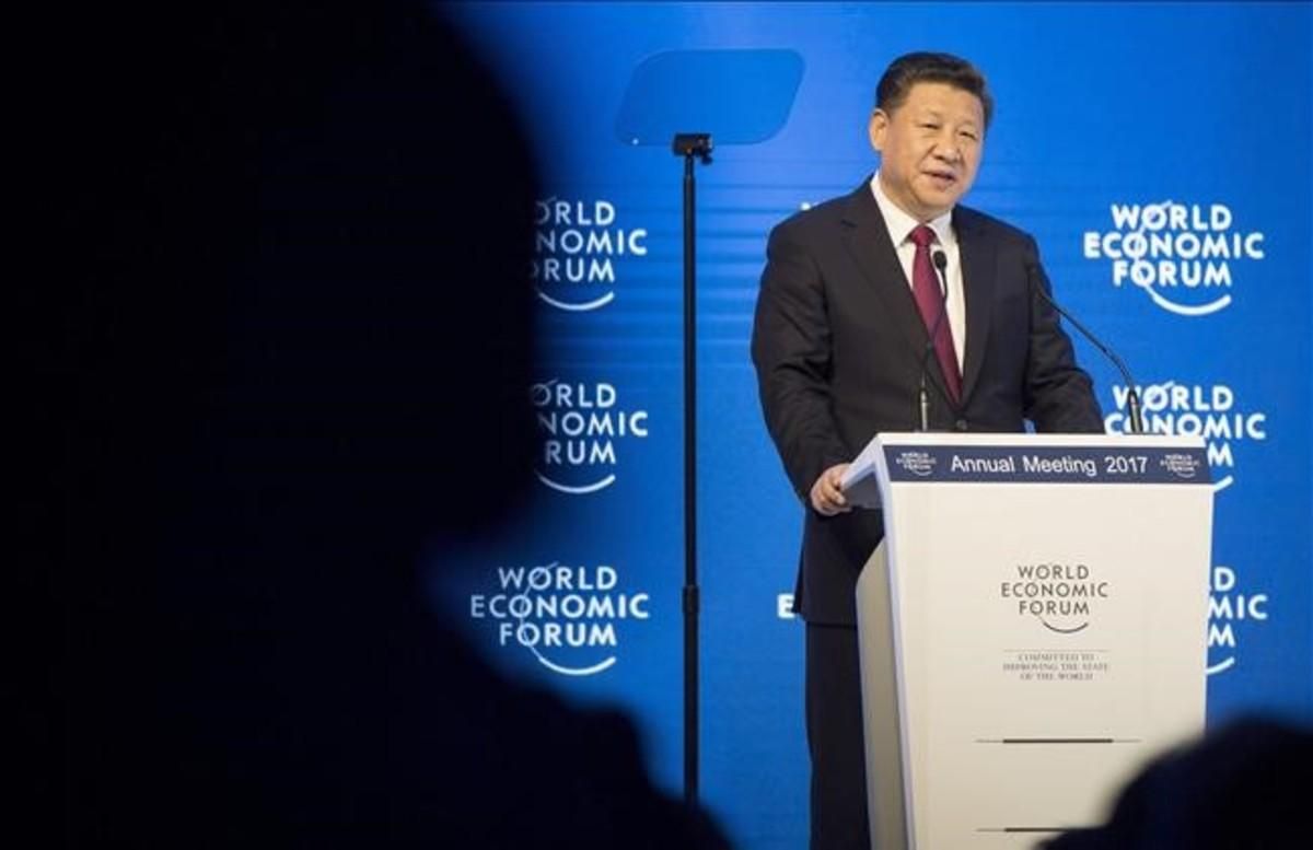 China se erige ante las élites de Davos en garante del libre comercio China se erige ante las élites de Davos en garante del libre comercio