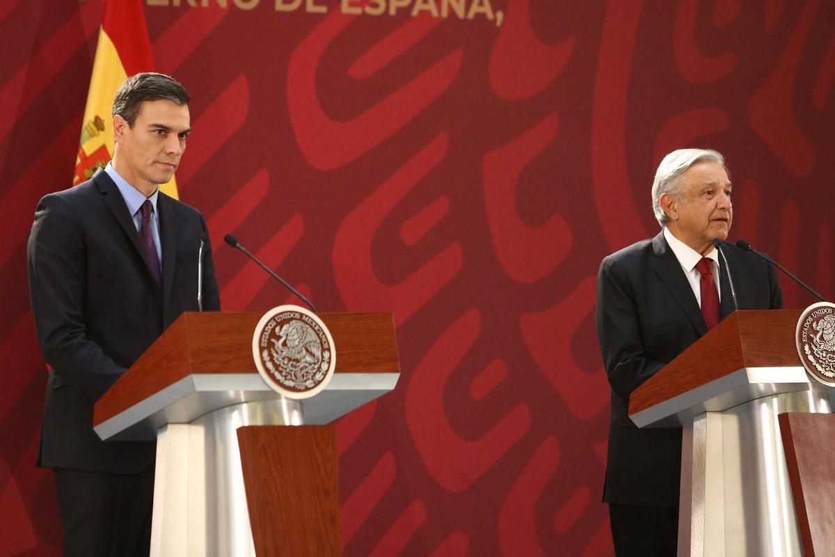 López Obrador dice ahora que "no hay ninguna ruptura" con España López Obrador dice ahora que "no hay ninguna ruptura" con España
