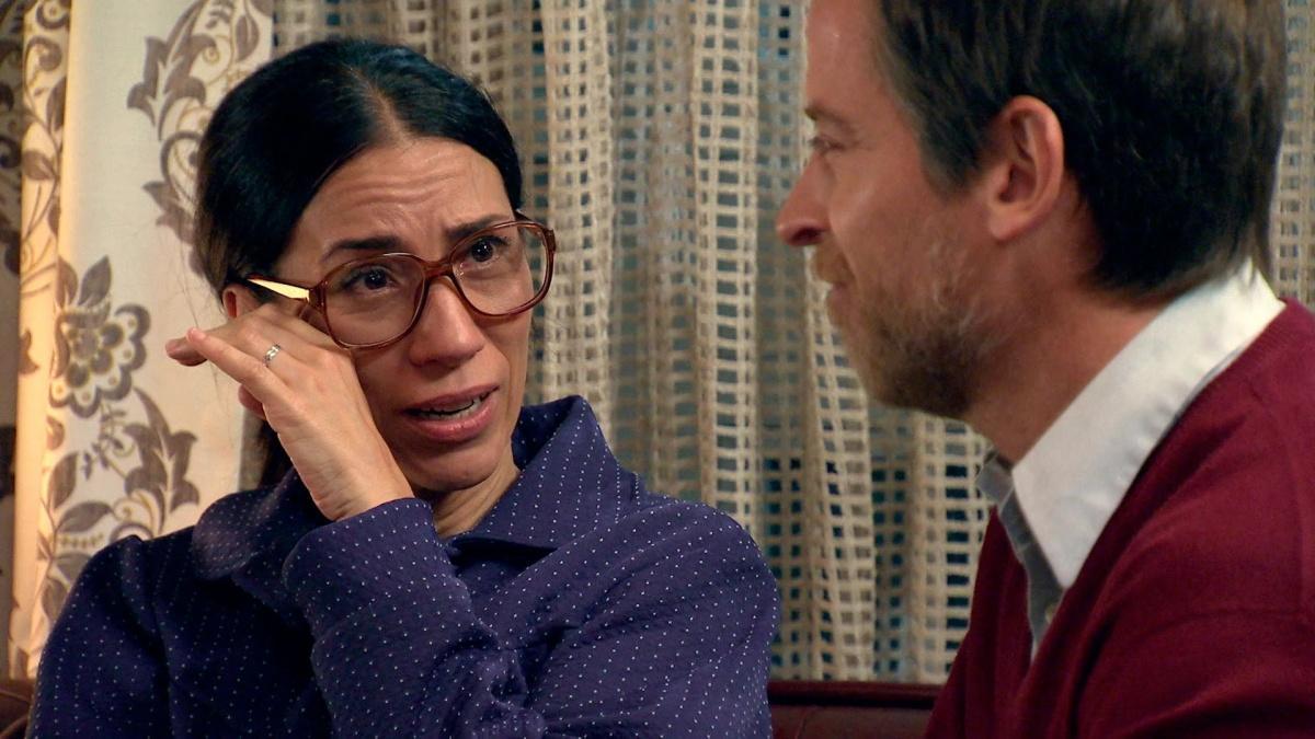 Manolita (Itziar Miranda) y Marcelino (Manu Baqueiro) en ’Amar es para siempre’ Manolita (Itziar Miranda) y Marcelino (Manu Baqueiro) en ’Amar es para siempre’