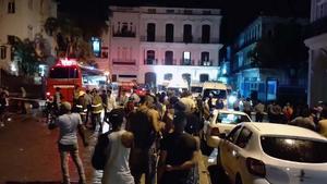 Un derrumbe en La Habana deja al menos un muerto y varios atrapados en los escombros