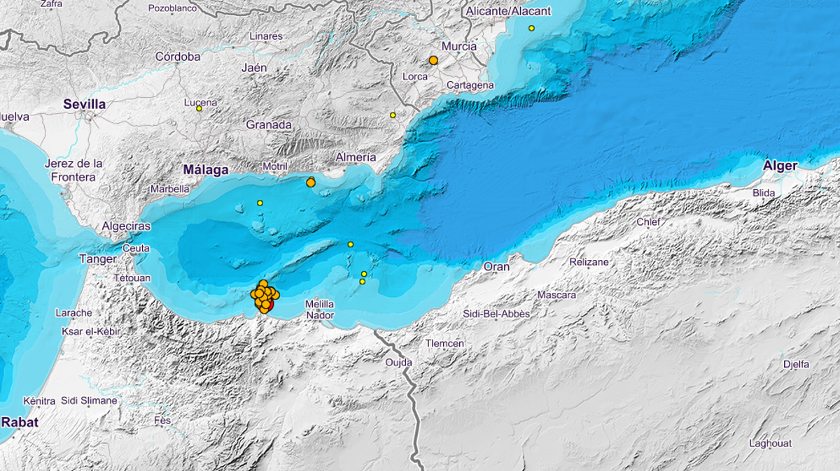 Un terratrèmol de 4,4 graus sacseja Melilla i es deixa notar a les províncies de Màlaga i Cadis