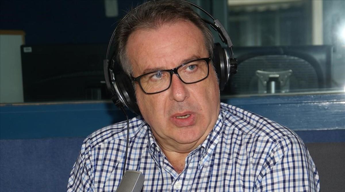 El periodista Josep Cuní. 