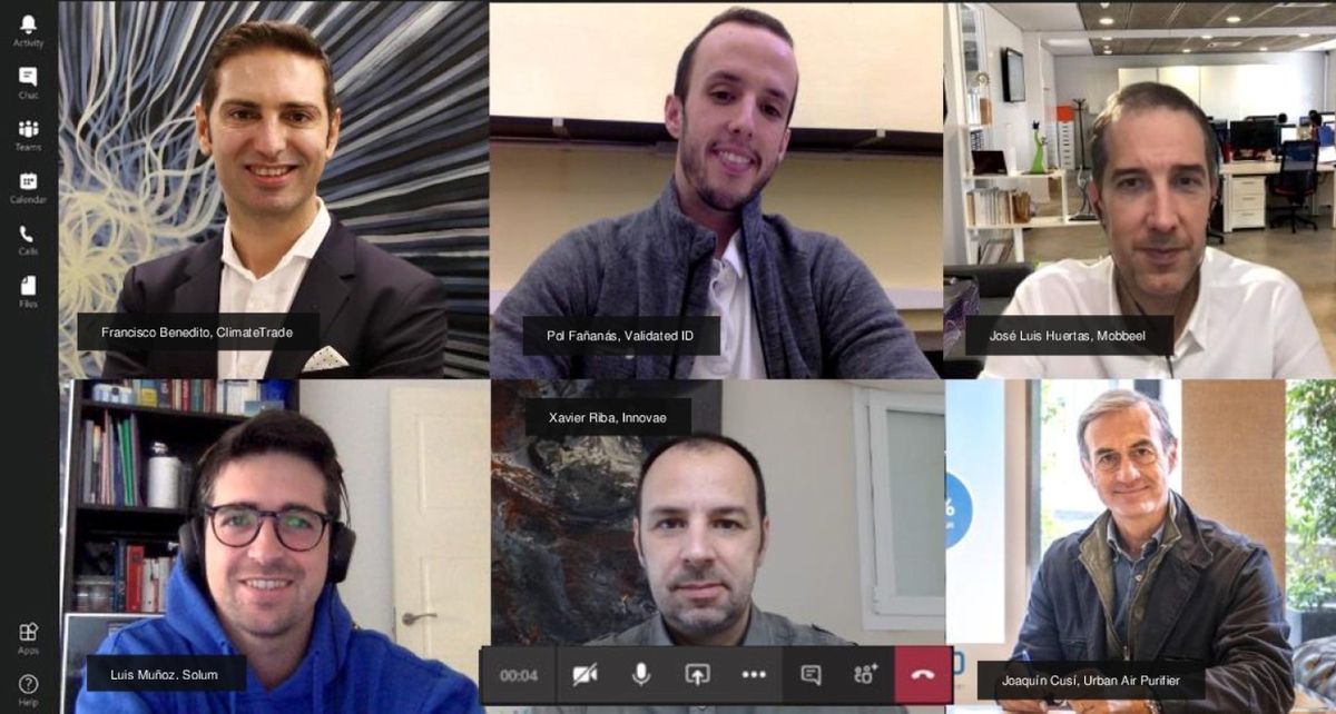 Los responsables de las empresas ganadoras del Start4Big. Los responsables de las empresas ganadoras del Start4Big.