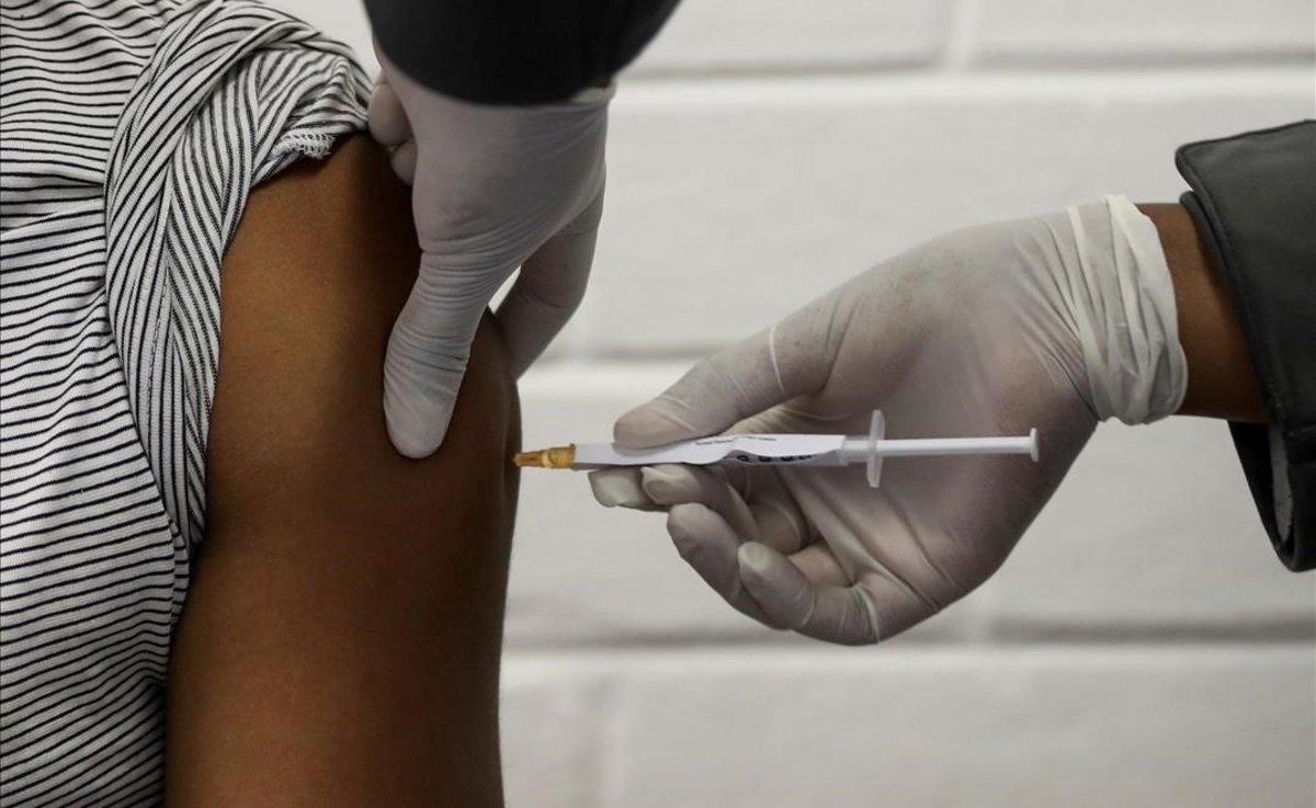 Ensayo clínico de una vacuna en Sudáfrica.