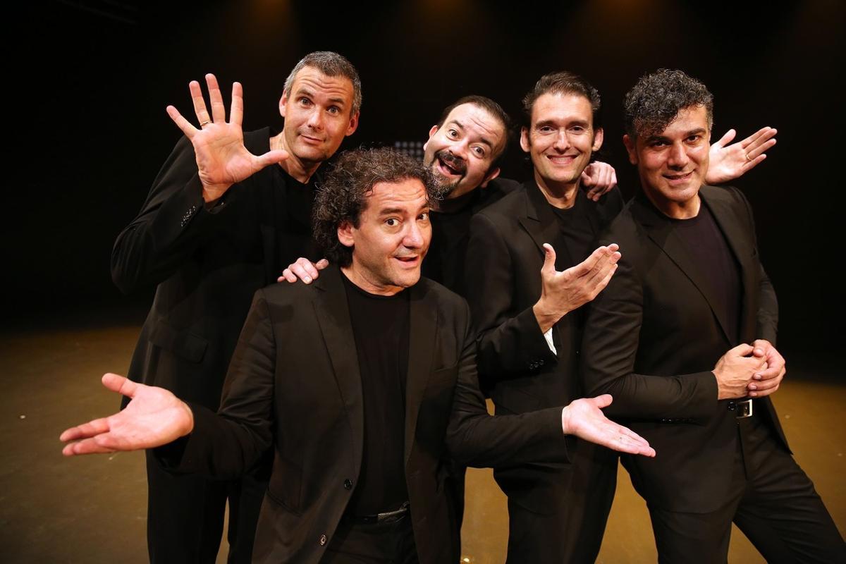 B Vocal Presenta A Capela 'Con Un Canto En Los Dientes' En El Condal