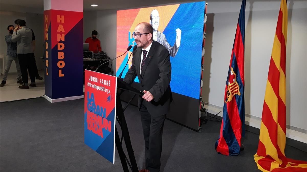 Jordi Farré inaugura su sede electoral, situada en la calle Numancia de Barcelona. Jordi Farré inaugura su sede electoral, situada en la calle Numancia de Barcelona.