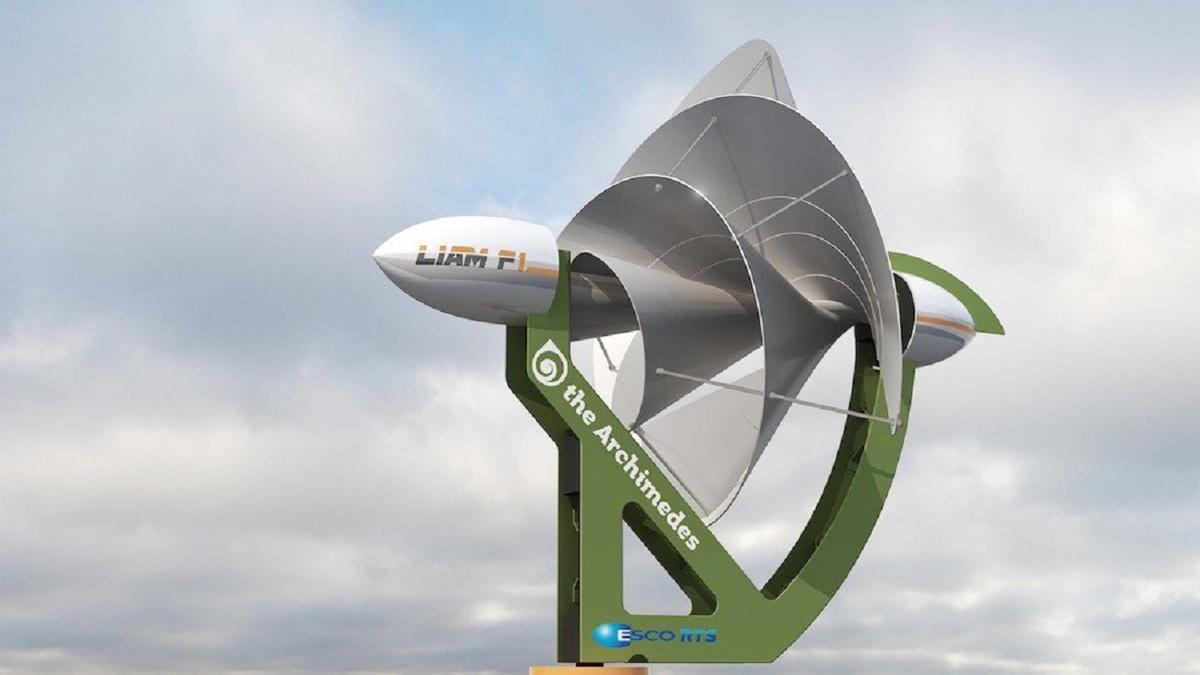 LIAM F1: El pequeño y silencioso aerogenerador doméstico para dar luz a una casa