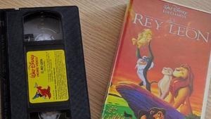 Imagen de la cinta en VHS de la película. 