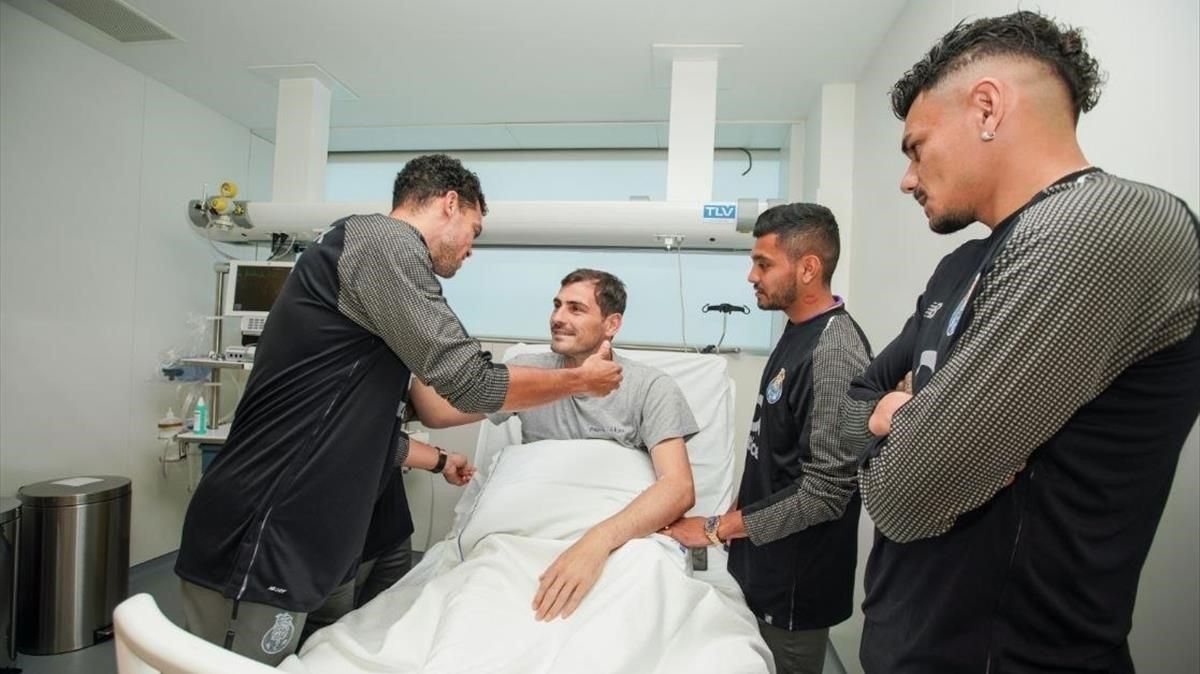 El corazón le da un nuevo susto a Iker Casillas El corazón le da un nuevo susto a Iker Casillas