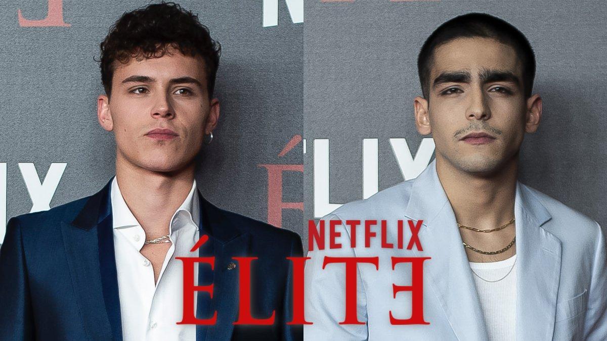 Arón Piper (Ander) y Omar Ayuso (Omar), protagonistas de ’Élite’, la nueva serie de Netflix