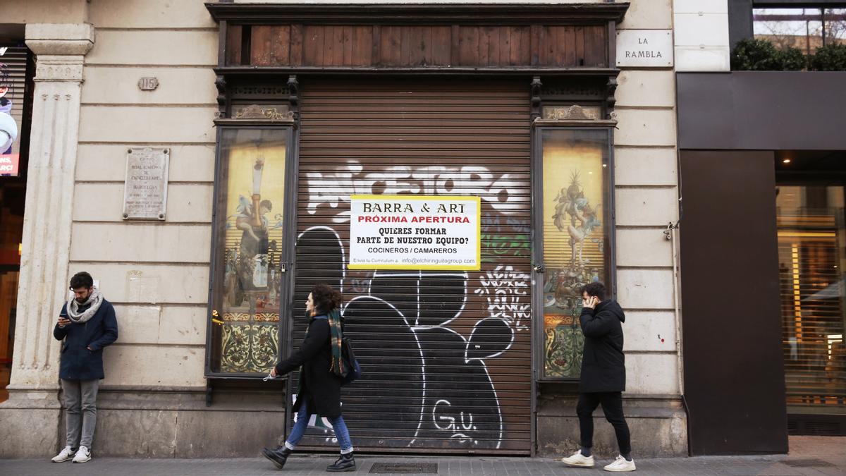 L’antic Viena de la Rambla ressuscitarà amb tapes i vins «de qualitat» L’antic Viena de la Rambla ressuscitarà amb tapes i vins «de qualitat»
