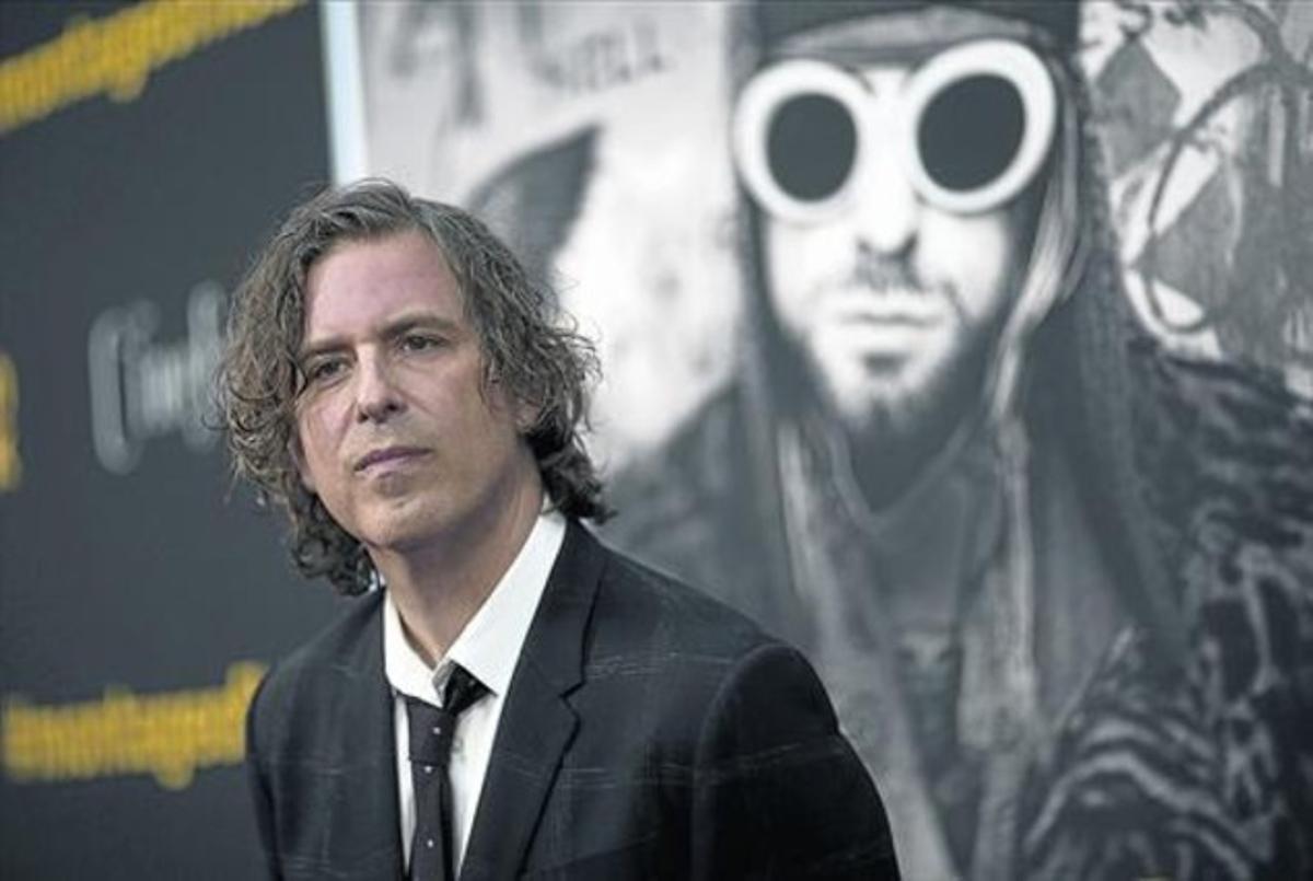 Brett Morgen, en la ’première’ de Kurt Cobain. Montage of heck’, en el Egyptian Theatre de Hollywood.
