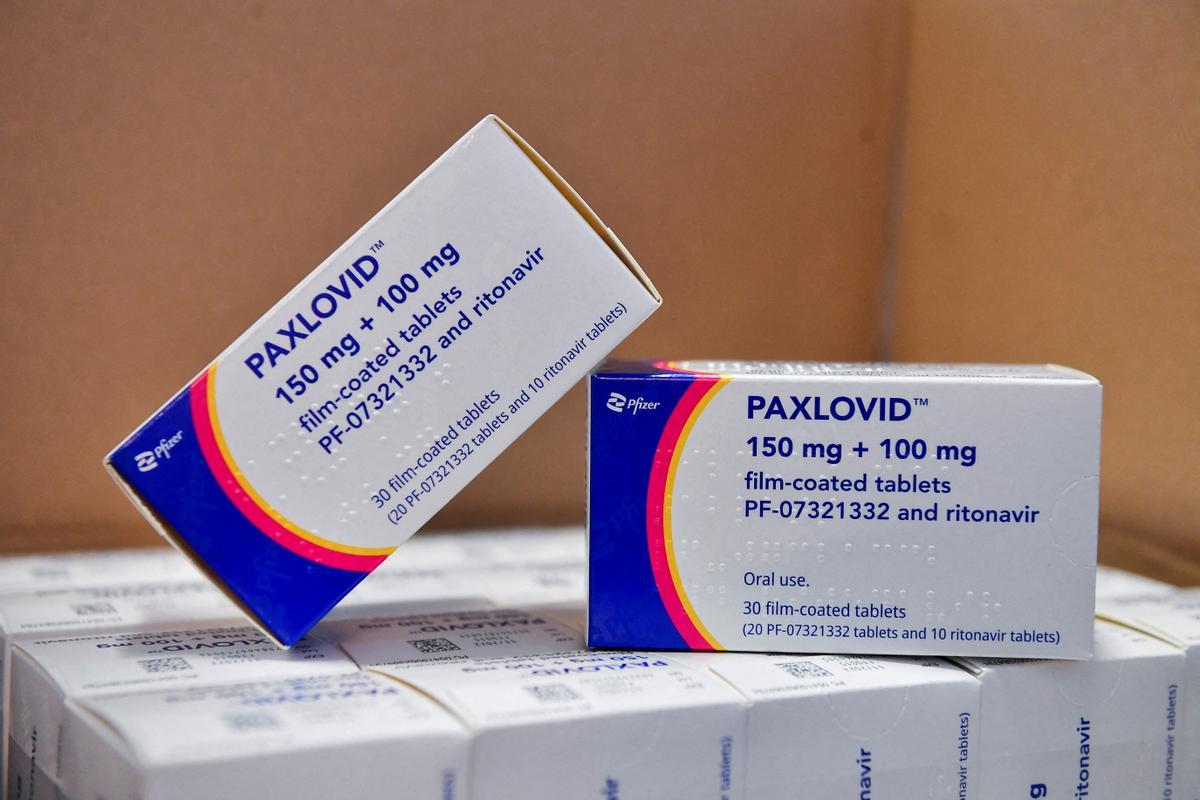 El antiviral contra el covid-19 Paxlovid.