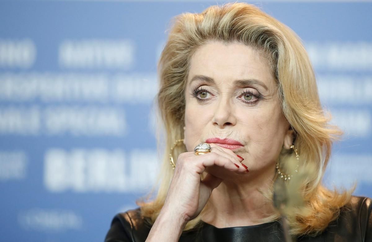 Catherine Deneuve, en el Festival de Cine de Berlín, el 14 de febrero de 2017. Catherine Deneuve, en el Festival de Cine de Berlín, el 14 de febrero de 2017.