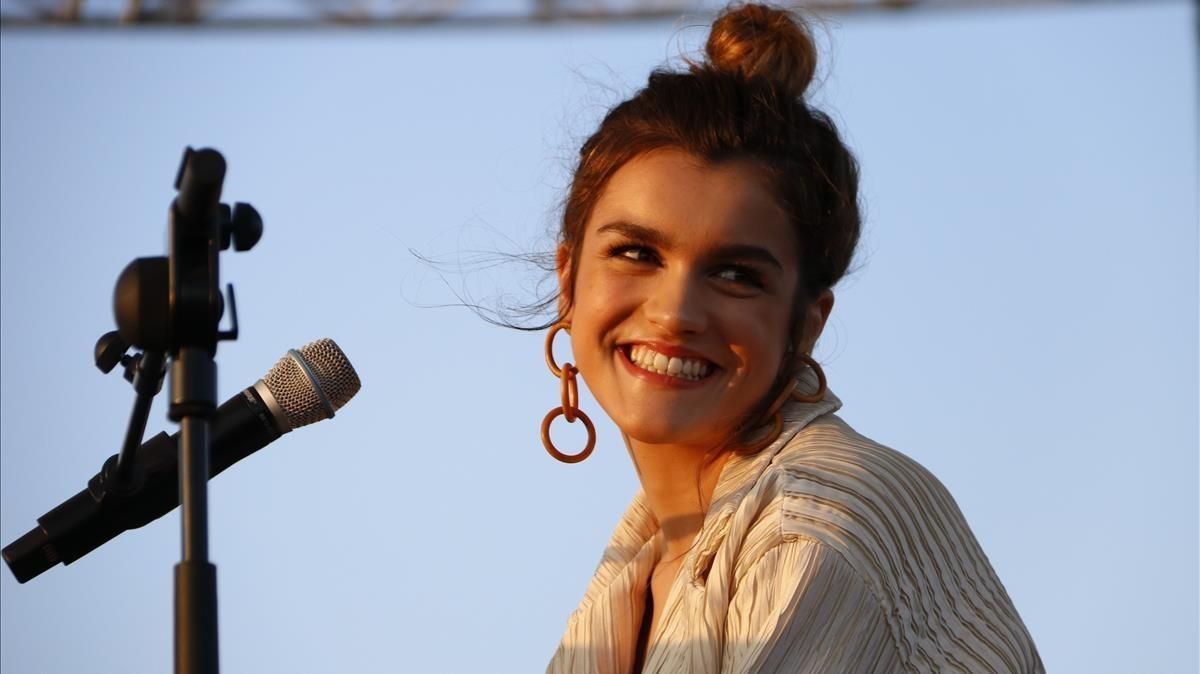 Amaia, en su actuación en el Primavera Sound Amaia, en su actuación en el Primavera Sound
