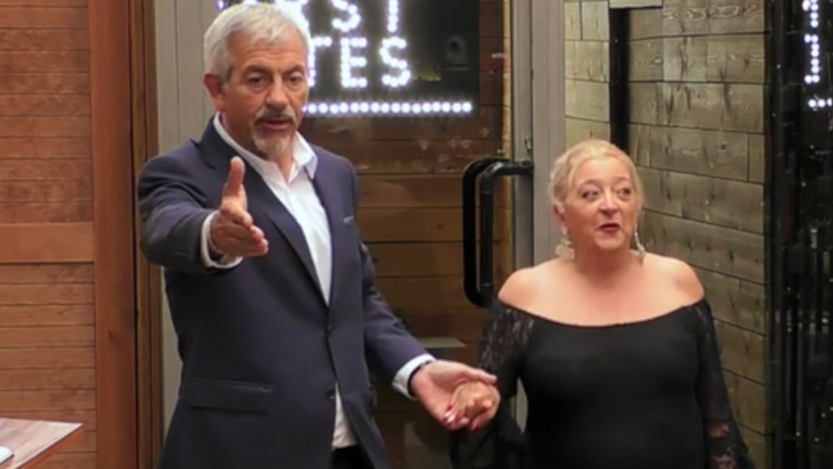 Carlos Sobera y Mari en ’First Dates’ Carlos Sobera y Mari en ’First Dates’