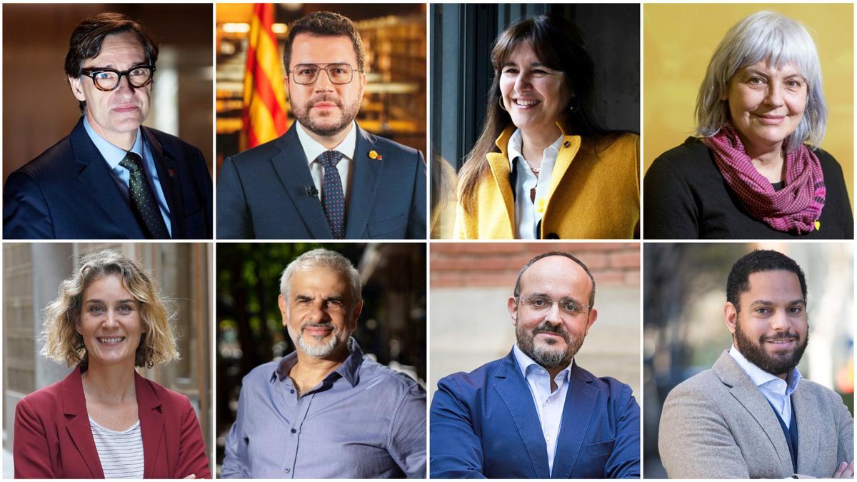 Así están los partidos del Parlament de Catalunya dos años tras las elecciones del 14-F de 2021