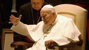 El papa Juan Pablo II, en el 2003.