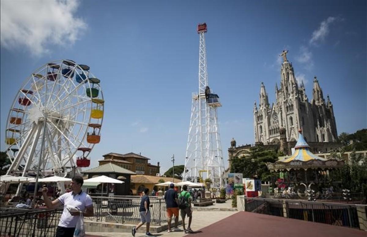El Parque del Tibidabo, en 2016