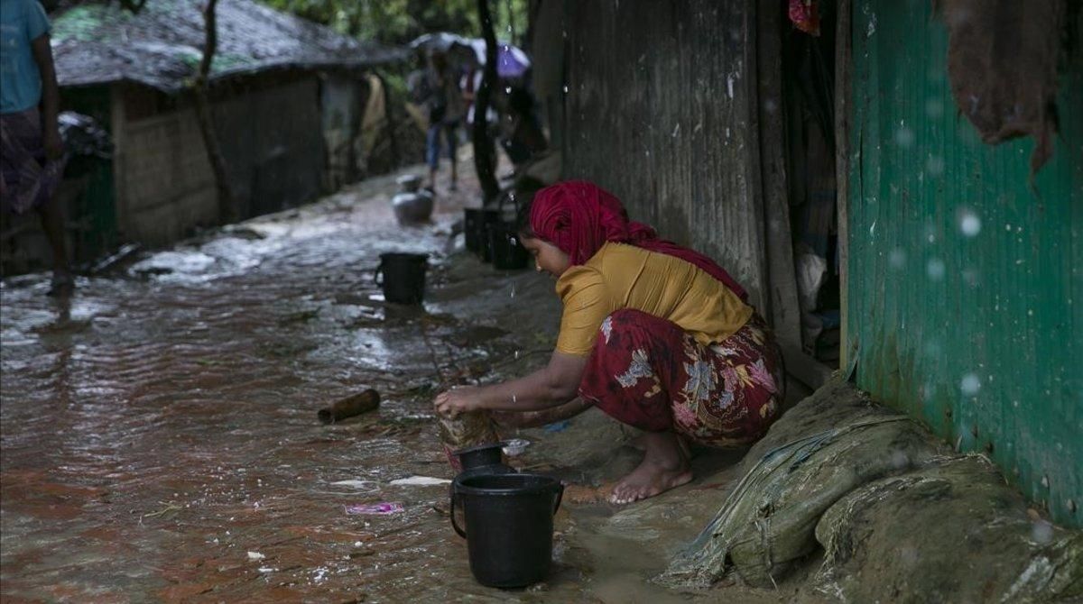 Una joven en Bangladesh Una joven en Bangladesh